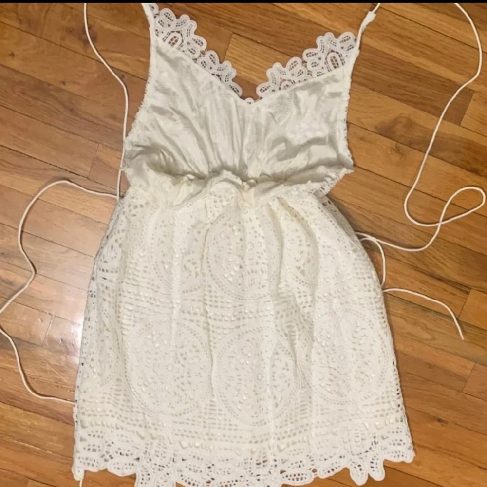 White dress
